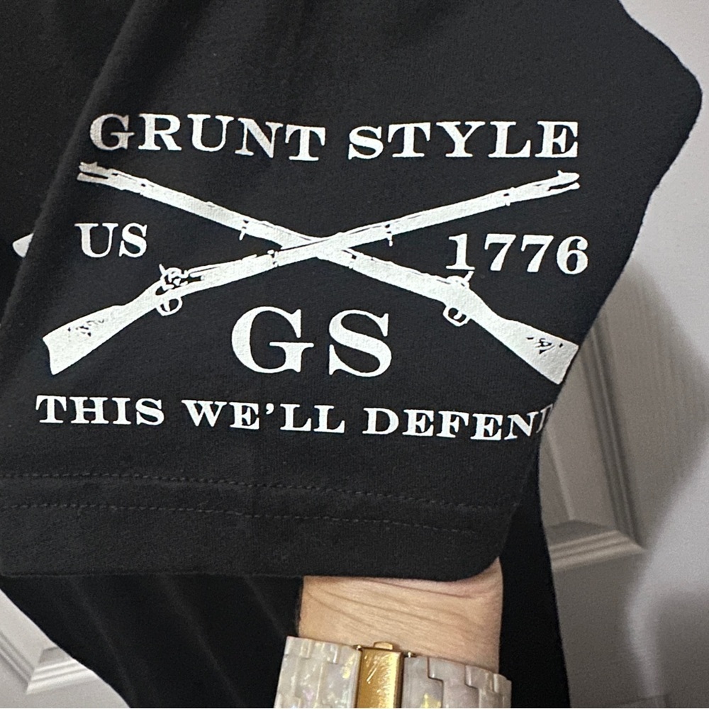 Grunt Style FAFO T-Shirt Mens Size M Black New Graphic Short Sleeve Athletic Fit - Picture 5 of 8